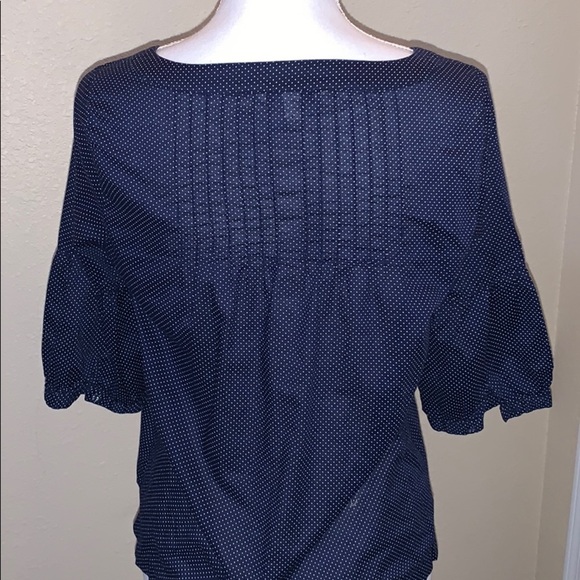 American eagle polka dot button up blouse - Picture 5 of 8